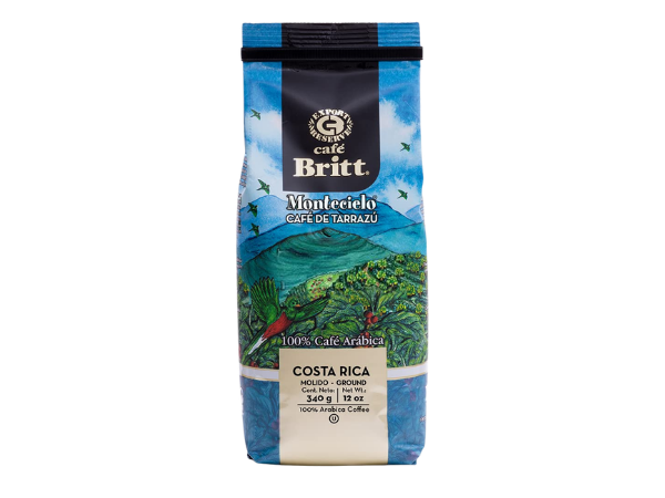 Café Britt – Costa Rican Montecielo, Coffee From Tarrazú