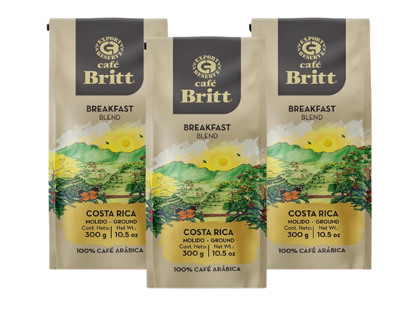 Café Britt – Costa Rican Breakfast Blend Coffee