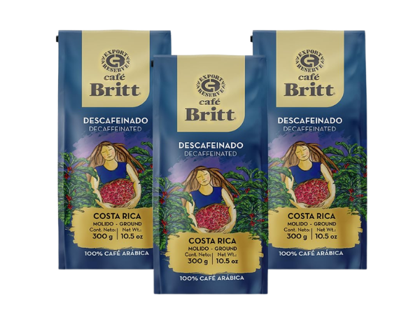 Café Britt – Costa Rican Decaffeinated Coffee