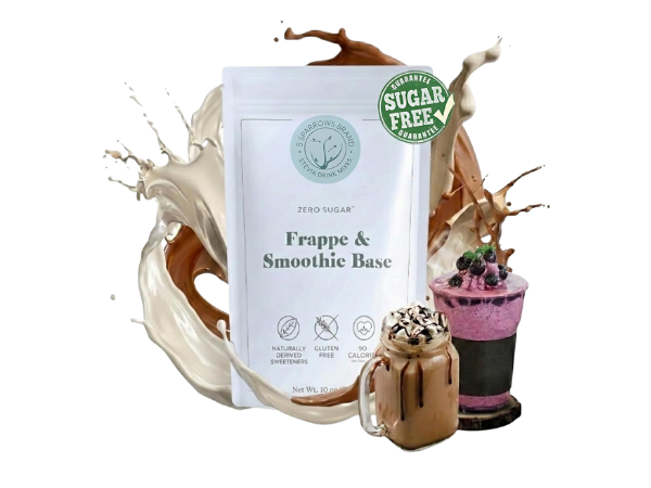 5 SPARROWS Healthy Sugar-Free Frappe Mix Powder