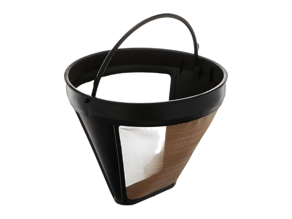 Braun Gold Tone Permanent Coffee Filter (#4 Cone)