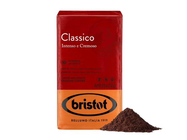 Bristot Classico Ground Espresso – Intense & Creamy