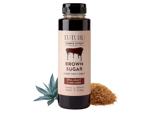 Brown Sugar Agave Simple Syrup for Coffee
