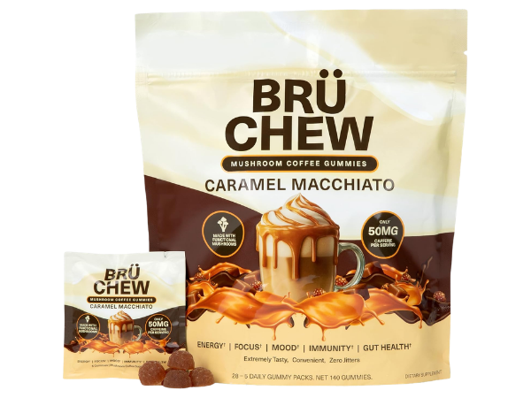 BrüChew Mushroom Coffee Chewables