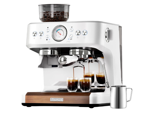 COUPLUX 50s Fast Heat Espresso Machine