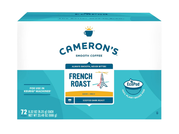 Cameron's Coffee K‑Cup Coffee Pods – French Roast