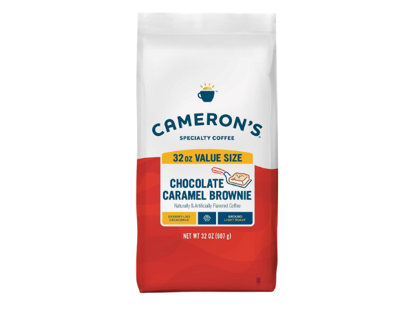 Cameron's Coffee Roasted Ground Coffee – Chocolate Caramel Brownie