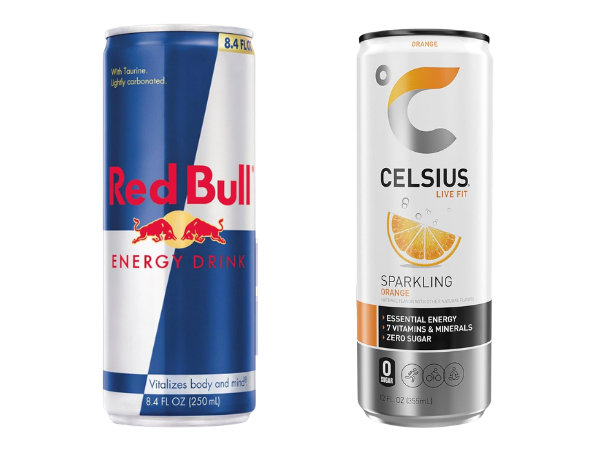 Celsius vs Red Bull