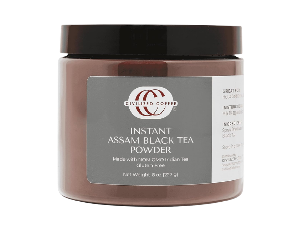 Civilized Coffee Instant Assam Black Tea Powder