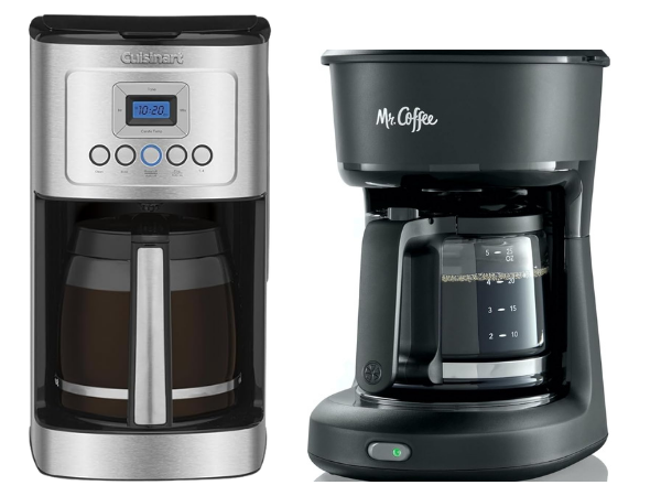 Coffee Makers with Hidden Cord Storage