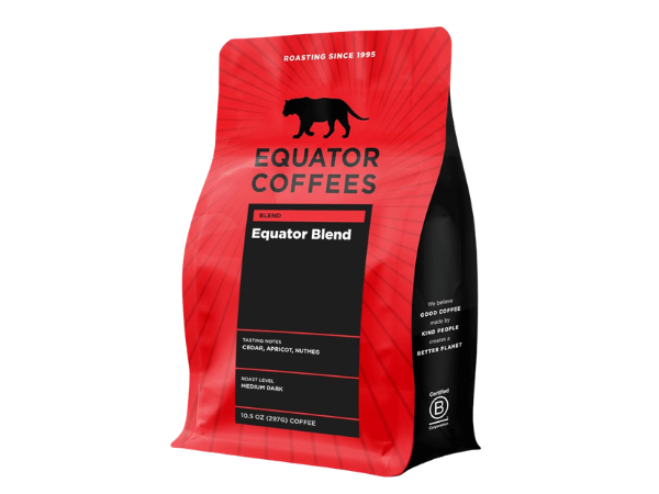 Equator Coffees – Equator Blend, Medium Dark Roast