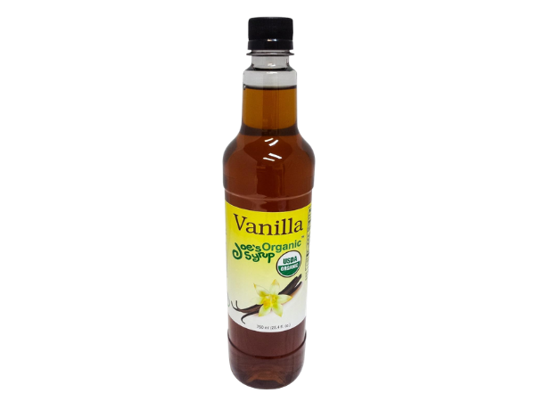 Joe’s Syrup Organic Vanilla Syrup