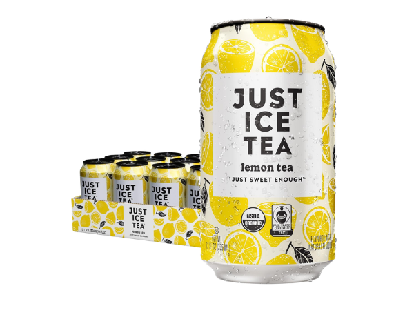 Just Ice Tea Lemon Flavored Black Iced Tea