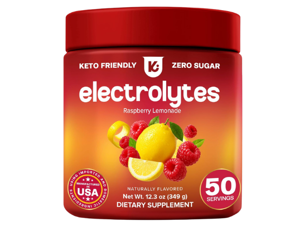 Keppi Electrolytes Powder – Raspberry Lemonade Flavor