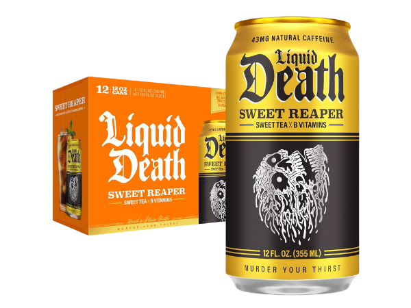 Liquid Death Iced Tea – Sweet Reaper
