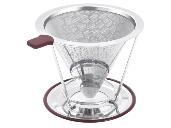 MISETTO Stainless Steel Pour Over Coffee Dripper
