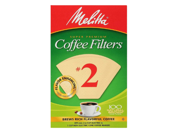 Melitta #2 Cone Coffee Filters