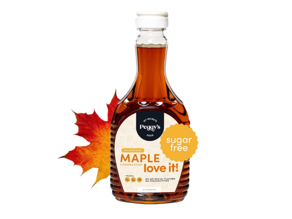 My Secrets Peggy’s Food Sugar-Free Maple Syrup