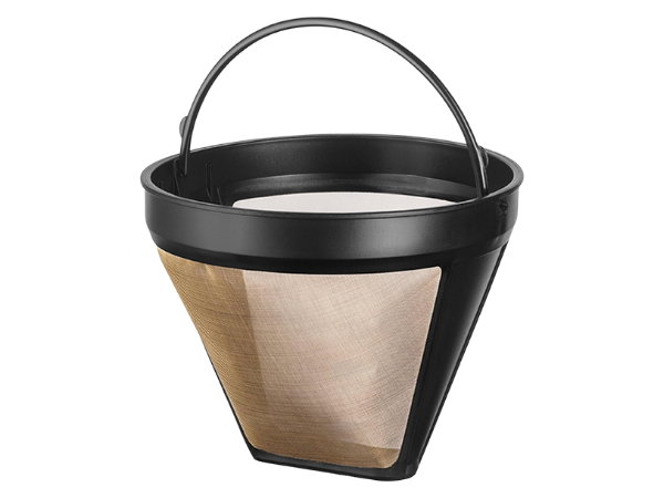 NRP Taller #4 Gold‑Tone Permanent Coffee Filter