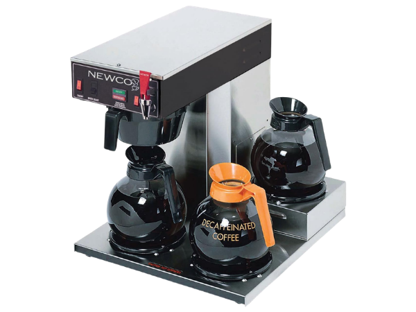 Newco ACE-LP Automatic Coffee Brewer with 3 Lower Warmers