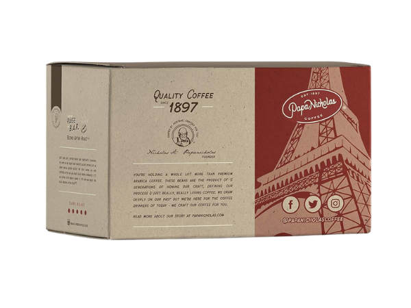 PapaNicholas French Roast Single Serve Coffee