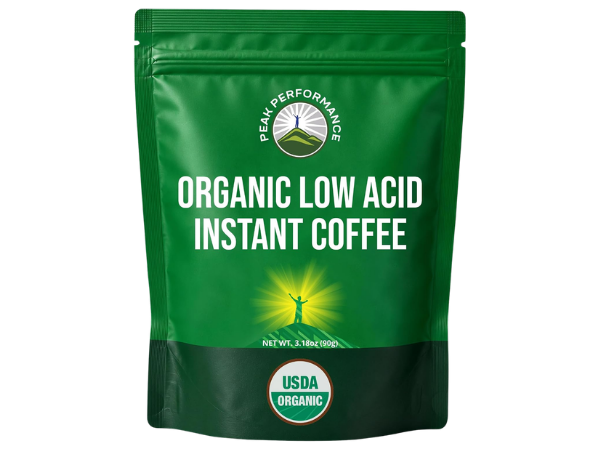 Peak Performance Organic Low Acid Coffee
