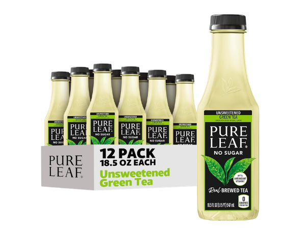 Pure Leaf Iced Tea, Unsweetened Green Tea