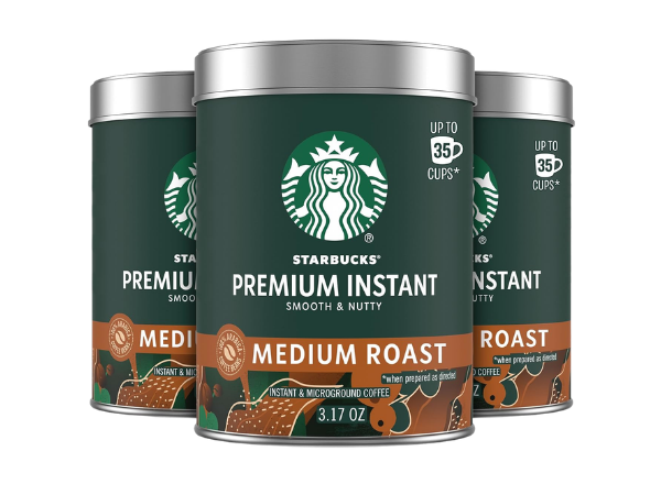 Starbucks Premium Instant Coffee, Medium Roast