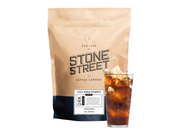 Stone Street Cold Brew Coffee, Low Acid, 100% Arabica, Dark Roast
