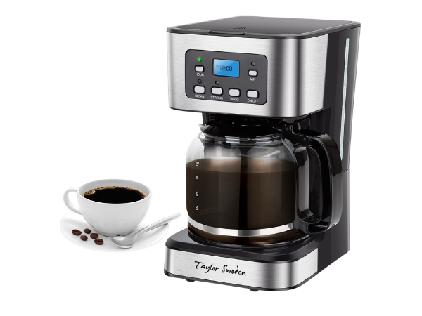 Taylor Swoden 12-Cup Programmable Coffee Maker