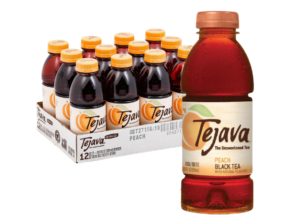 Tejava Unsweetened Peach Iced Tea