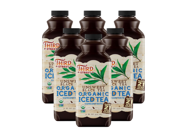 Third Street Chai Organic Unsweet Black Tea Concentrate
