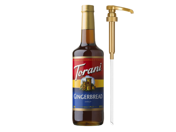 Torani Coffee Syrup, Gingerbread Flavoring