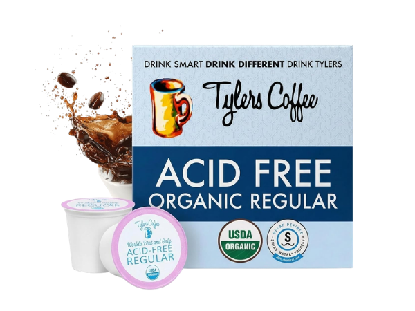 Tyler’s Coffee Caffeinated K‑Cups (Organic Medium Roast Arabica)