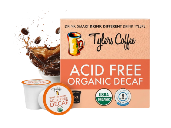 Tylers Coffee Decaf K‑Cups (Medium Roast Arabica)