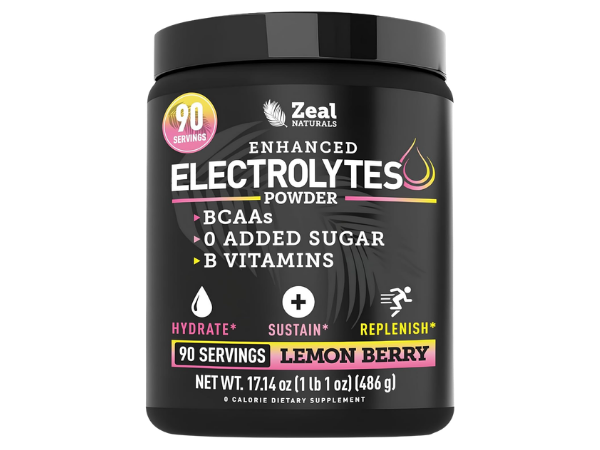 Zeal Electrolyte Powder – Lemon Berry