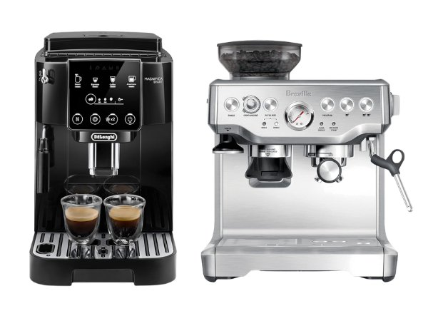 Breville Barista Express vs De'Longhi Magnifica