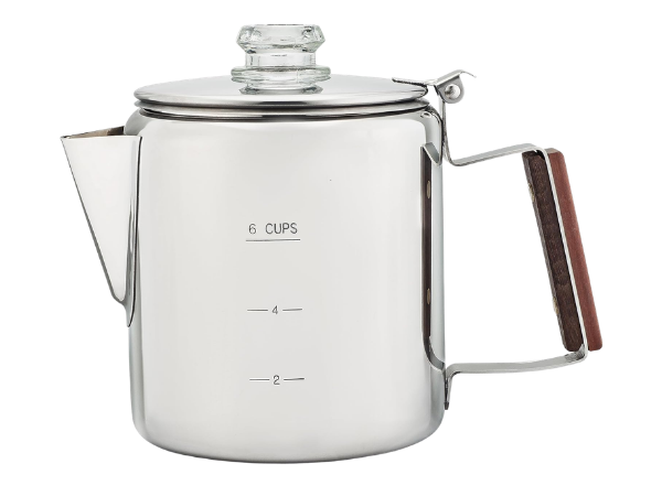 6‑Cup – COLETTI Bozeman Percolator Coffee Pot