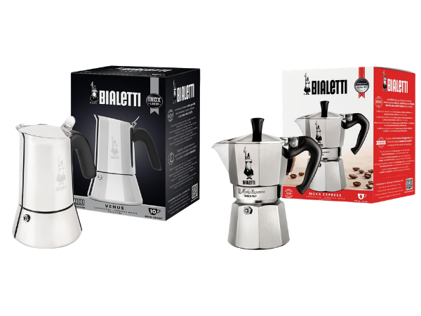 Bialetti New Venus vs Classic Moka Express