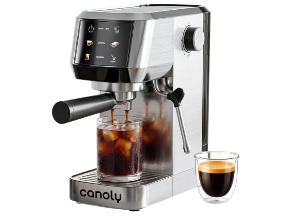 Canoly 2‑in‑1 Espresso Machine