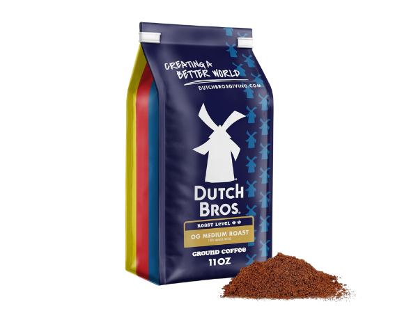 Dutch Bros OG Medium Roast, Ground Coffee