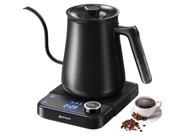 HIYAKOI Gooseneck Electric Kettle