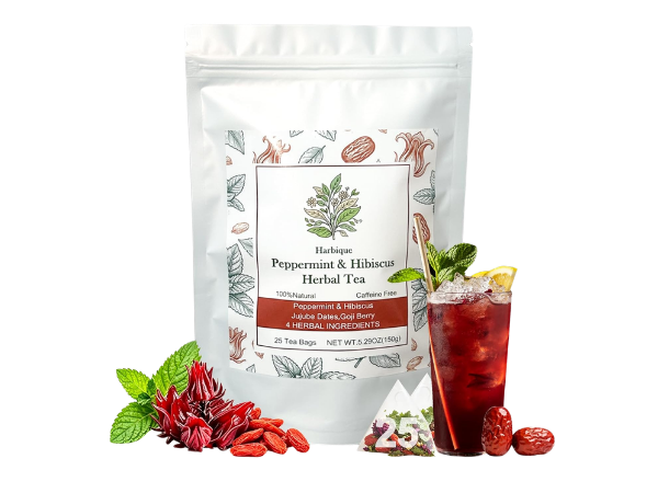 Hibiscus Peppermint Tea