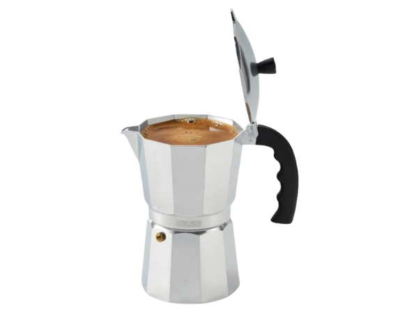 IMUSA 9 Cup Aluminum Stovetop Coffee Maker