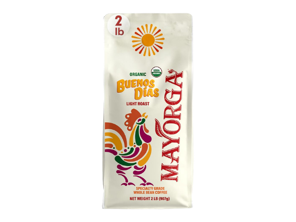 Mayorga Organic Coffee – Light Roast Whole Bean