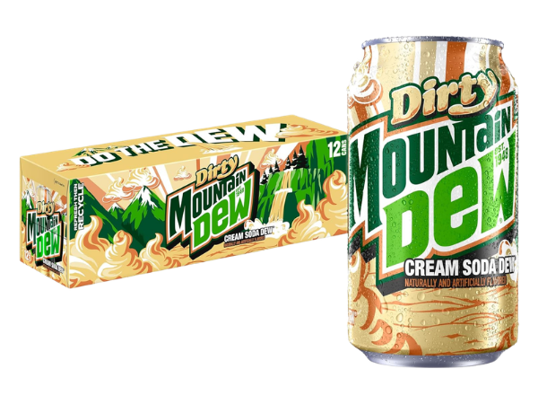 Mountain Dew Dirty Dew – 12oz Full Sugar