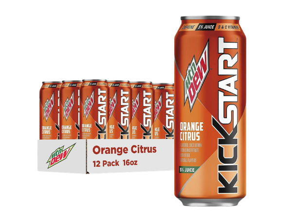 Mountain Dew Kickstart, Orange Citrus