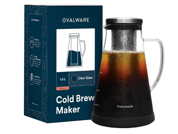 OVALWARE Cold Brew Coffee Maker