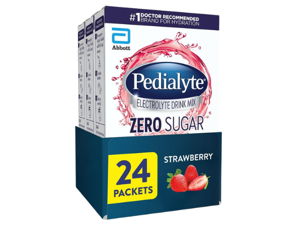 Pedialyte Electrolyte Drink, Strawberry