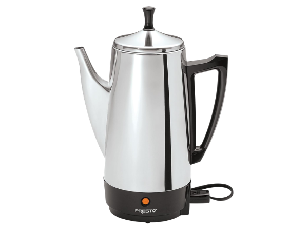 Presto 12‑Cup Stainless Steel Percolator